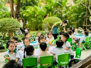 Phòng học thông thoáng